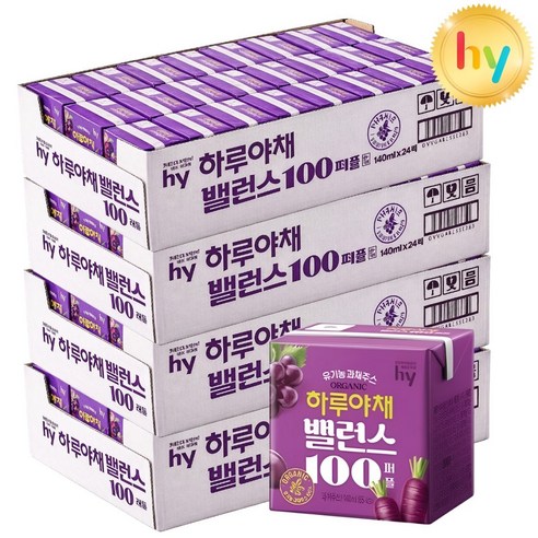 HY 하루야채 밸런스 100 퍼플 유기농주스