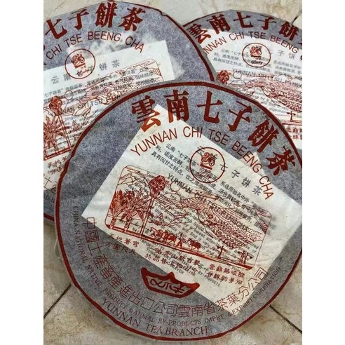 운남 고급 보이차 2003년 길행 노숙차 진향 목향 장향 칠자병 357g, 357g, 1개, 1개입