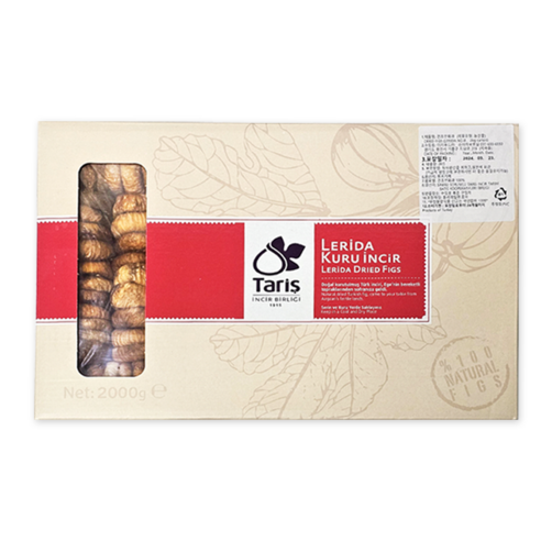 한끼공간 타리스 반건조 말랑 쫀득 달콤한 무화과, 1개, 2kg(박스패키지)