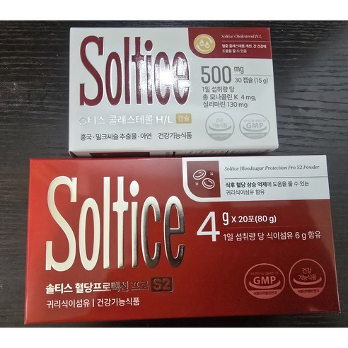 솔티스 혈관 클리어 세트 콜레스테롤 혈당 개선, 1박스, 95g