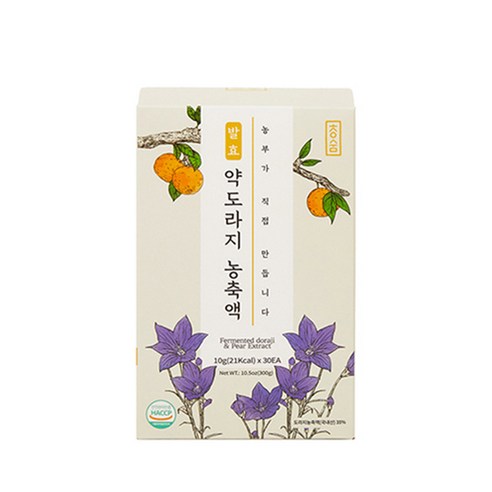 유산균 발효 약도라지 농축액 스틱형