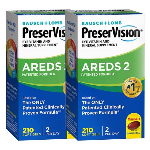 PreserVision AREDS 2 포뮬라 210소프트겔