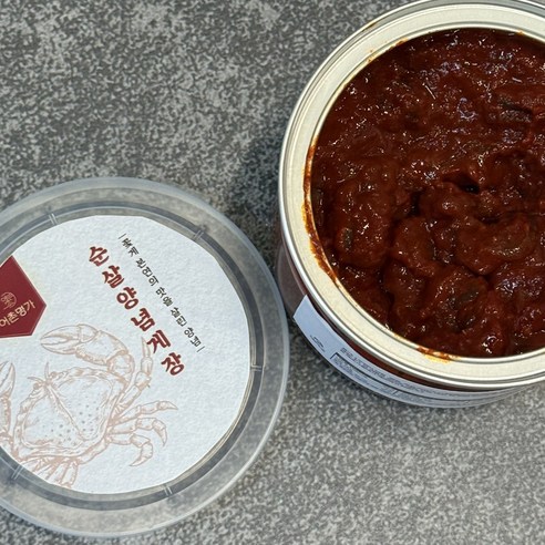 어촌명가 국내산 밥도둑 수제 비법 순살 양념게장, 2개, 500g