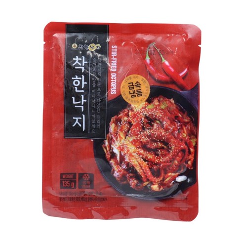 [착한낙지] 착한 낙지 세트(낙지 12팩+양념 12팩)