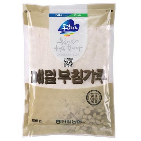 (강원)메밀부침가루 [1kg(500g X 2봉)], 2개, 500g