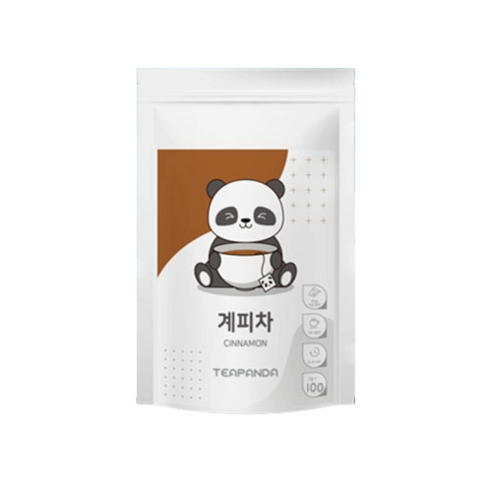 티판다 진한 계피차 생분해 삼각티백, 1개, 100개입, 1g
