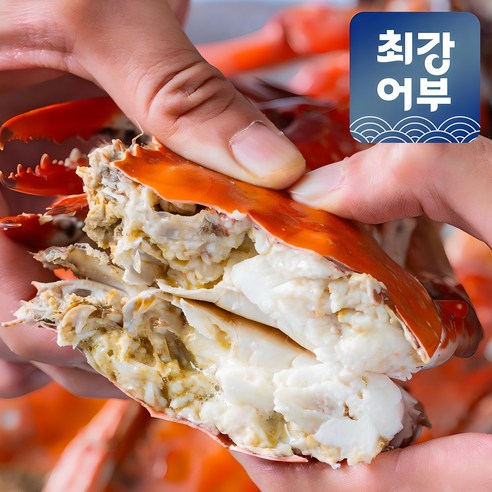 태안 신진도 활꽃게 암꽃게 급냉, 1박스, 2kg(8-12미)