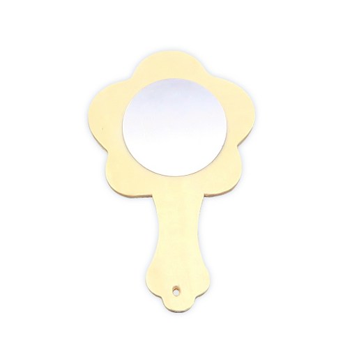 attizone 손거울 나무손거울 나무손잡이거울 만들기거울 모양손거울 거울만들기, 나무손거울(별)