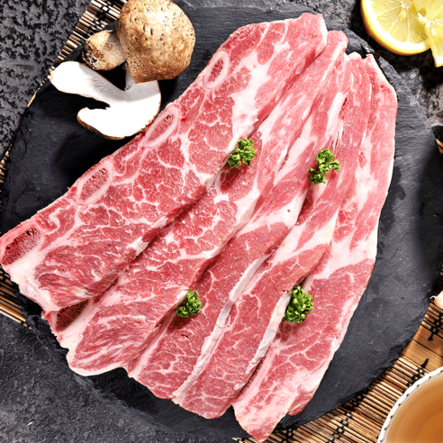 (내일츨고) 미트컷 소 LA 눈 꽃갈비 곡물 등급 (호주산) 10kg