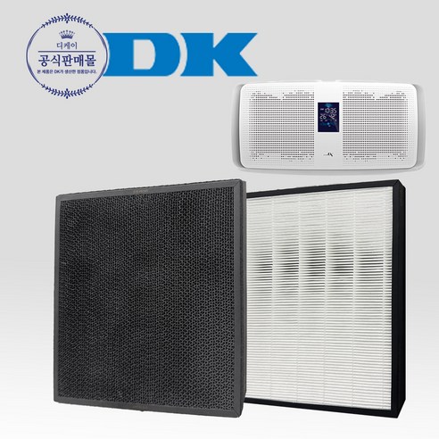 DK 공기청정기전용 정품필터 DAP-2299UBWHDMFF 벽걸이형필터 2개, DAP-2299UBWHDMFF, 2개