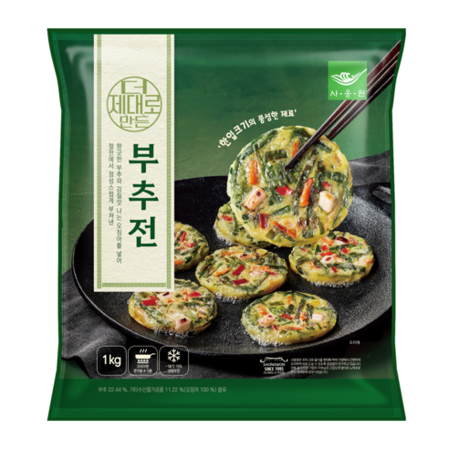 더 제대로 만든 부추전 1kg(사옹원)