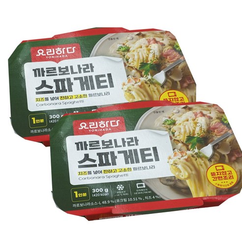 요리하다 까르보나라스파게티(1인분)  아이스포장