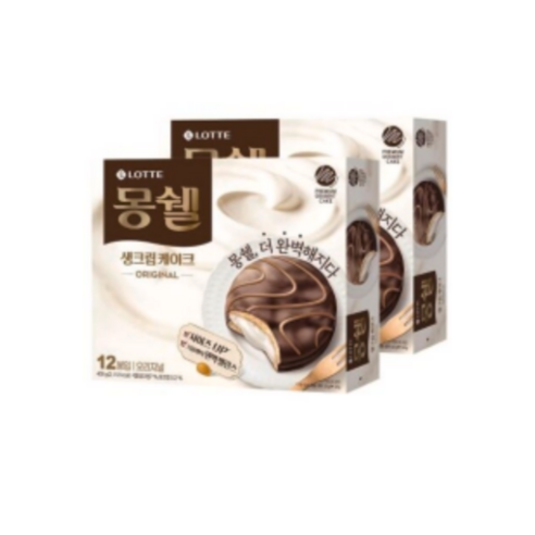 몽쉘 생크림케이크 오리지널 12p