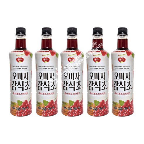 광야식품 오미자 감식초 베이스