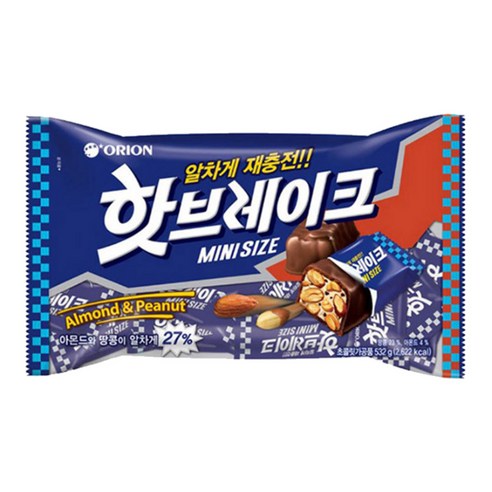 오리온 핫브레이크 미니 448g