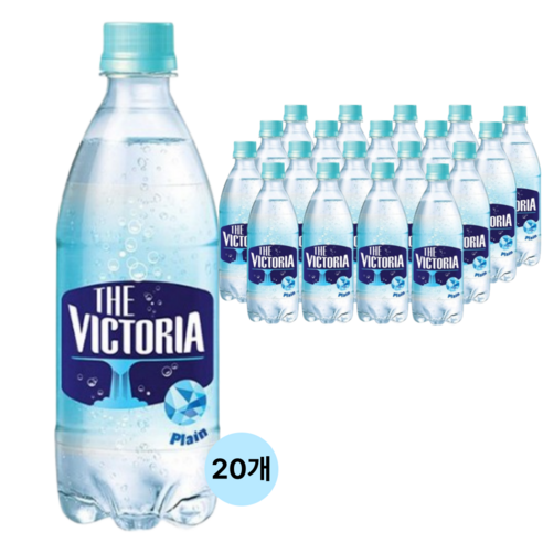 더 빅토리아 탄산수 플레인 500ml, 20개, 500ml, 20개