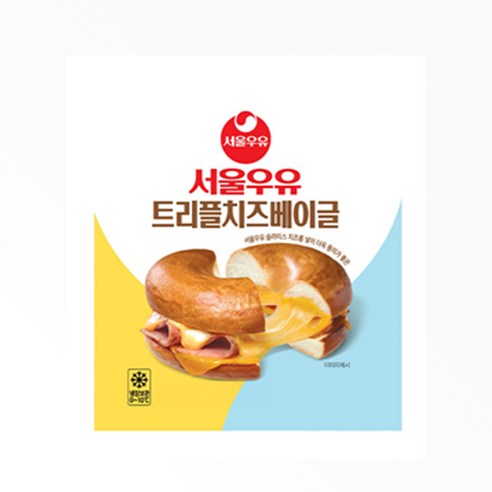 서울우유 트리플치즈베이글 130g x 2개, 2개, 130g