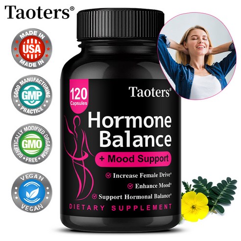 레드 마카 추출물 1500mg + 남가새 추출물로 에너지 수준 상승, 기분 개선, 스트레스 해소 도움, 3개, 120회분