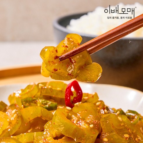 이배모매 한식명장 반찬 꼬들 통 오이지, 1개, 700g