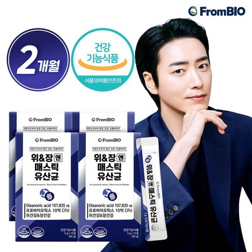 프롬바이오 위&amp;장엔 매스틱 유산균