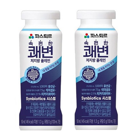 파스퇴르 쾌변요구르트 플레인, 150ml, 28개