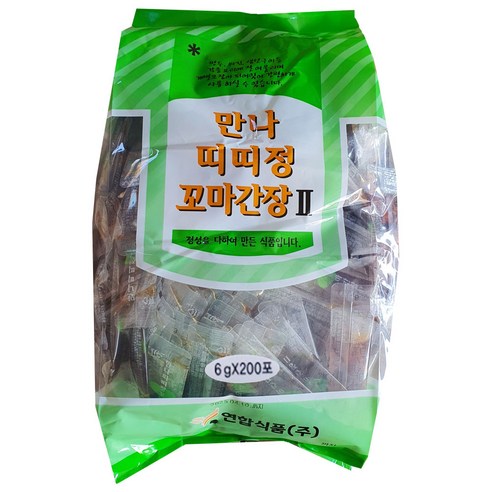 연합식품 만나띠띠정 꼬마간장 일회용 배달용 포장용 만두간장
