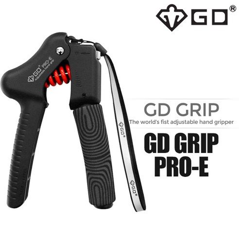 GD GRIP PRO-E 악력기, 블랙, 1개