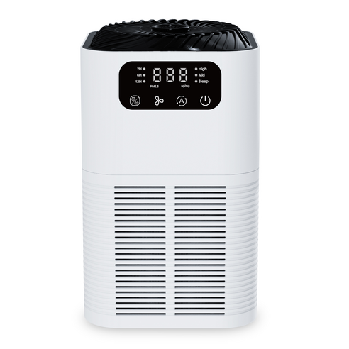 AOSS 가정용 초미세먼지 실내흡연 냄새제거 저소음 공기청정기, 화이트, GL-K803