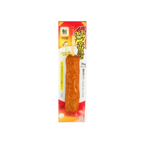 대림선 숯불구이맛 후랑크2 핫바, 70g, 2개