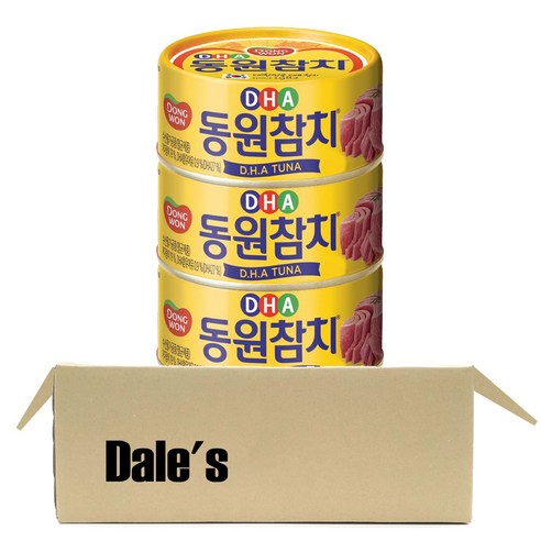 동원 DHA참치, 135g, 3개