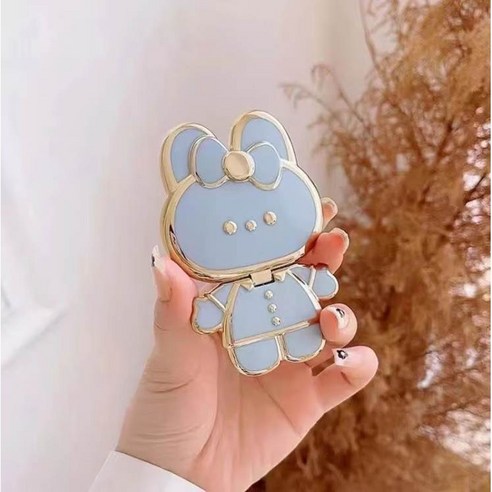 토끼 회전형 접이식 그립톡