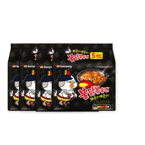 불닭볶음면 140g, 1개