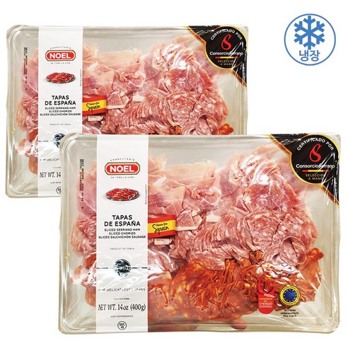 NOEL 노엘 타파스트레이 400G (세라노하몽,초리조,살치촌)