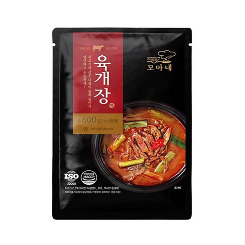 다모아 육개장 600g 6개