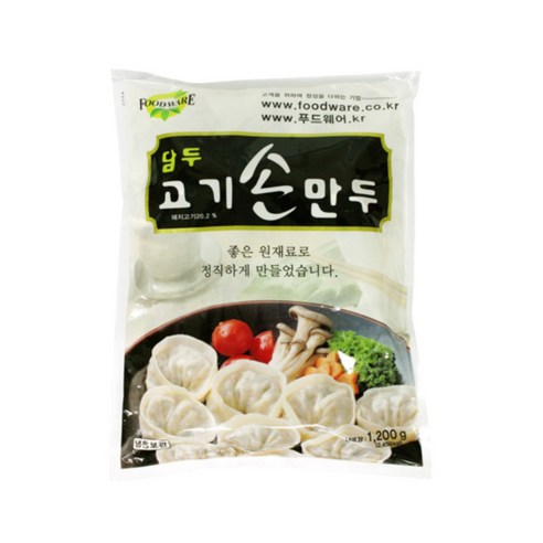 (냉동)담두 고기손만두(냉동 1.2kg, 1개, 1.2kg