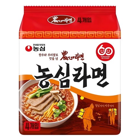 농심 라면 124g