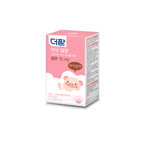 더팜 아이조아 액상 철분 딸기맛