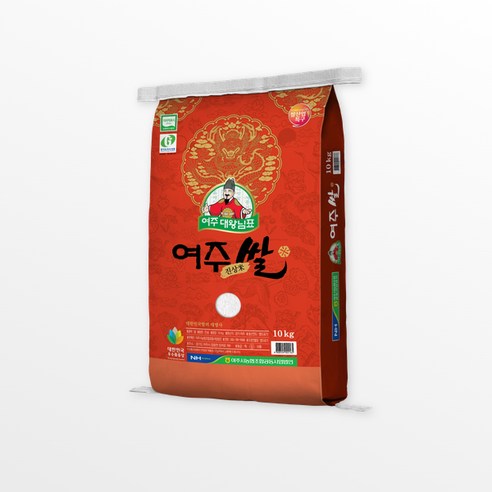 햅쌀 25년산 진상 대왕님표 여주쌀 10kg[원산지:국산(경기도 여주시)], 1개, 10kg