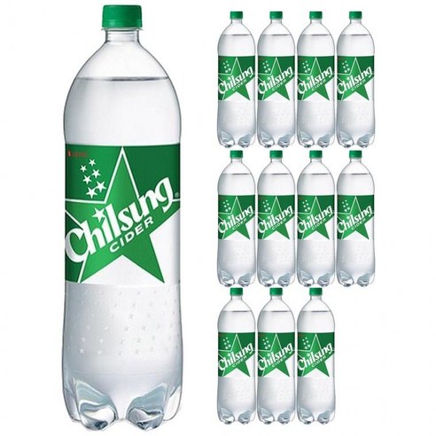 롯데 칠성사이다 업소용 1.25L x 12PET, 12개, 1.25L