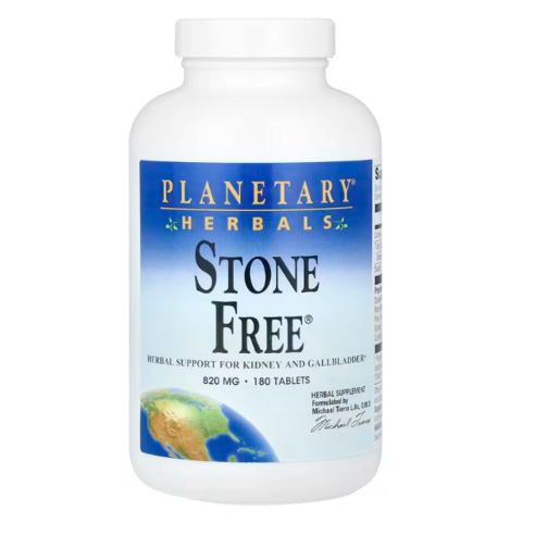 PLANETARY HERBALS 스톤 프리 820 mg, 1개, 180정