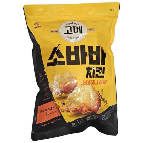 CJ 비비고 고메 소바바치킨 소이허니순살 1.1KG