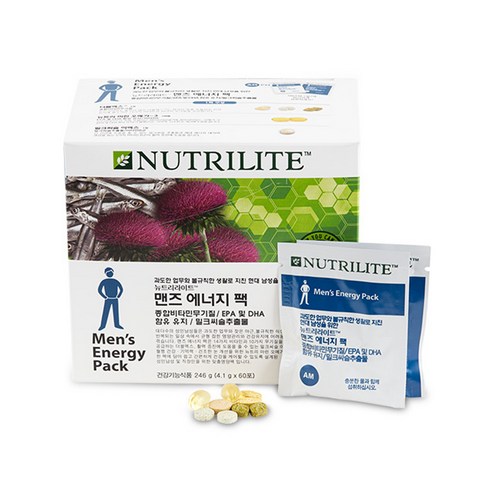 뉴트리라이트 맨즈 에너지 팩 비타민