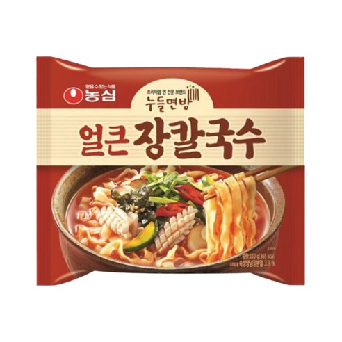 농심 얼큰장칼국수 103g