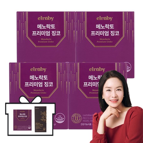 [유통기한 2026-07-05까지] 메노락토 프리미엄 징코 30캡슐