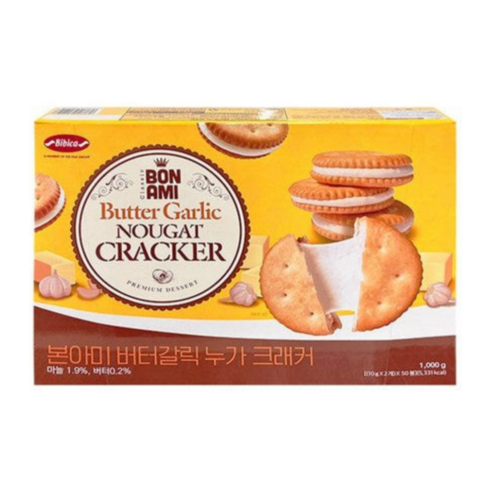 본아미 버터갈릭 누가 크래커 1000g (20g x 50입)