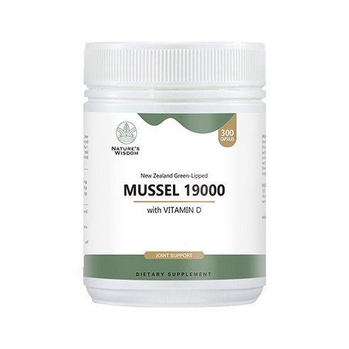 뉴질랜드 네이처스위즈덤 초록입홍합 19000mg