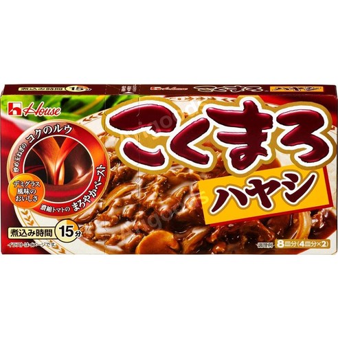 일본 하우스 코쿠마로 하야시 150g 3개 세트
