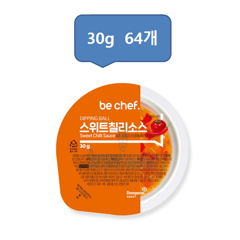동원 비셰프 스위트칠리소스, 30g, 64개