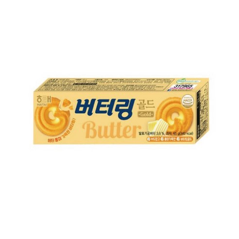 해태제과 버터링 소프트, 65g, 12개