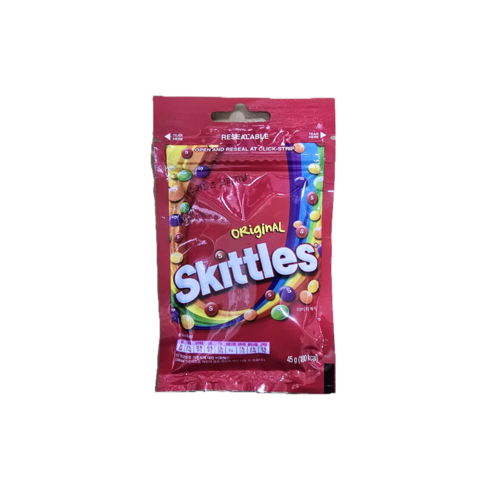 스키틀즈 오리지널 프룻츠향, 45g, 2개